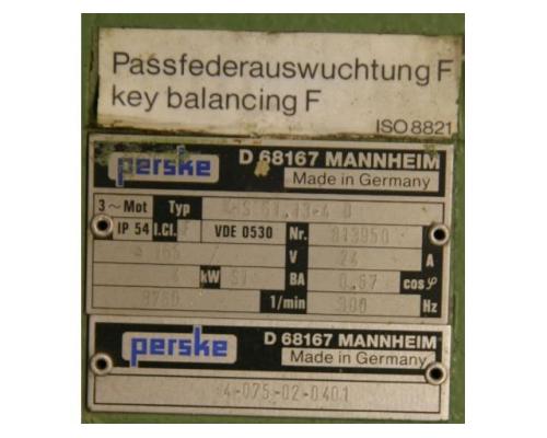 Fräsmotor für Kantenbearbeitungsmaschinen von Perske – KNS.61.13-4 D - Bild 4