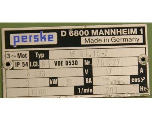Fräsmotor für Kantenbearbeitungsmaschinen von Perske – VS 61.15-2 - Bild 4