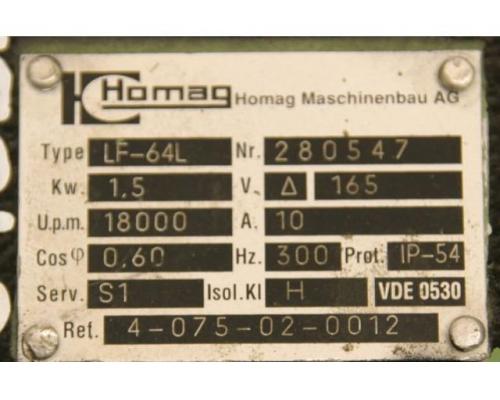 Fräsmotor für Kantenbearbeitungsmaschinen von Homag – LF-64-L - Bild 4