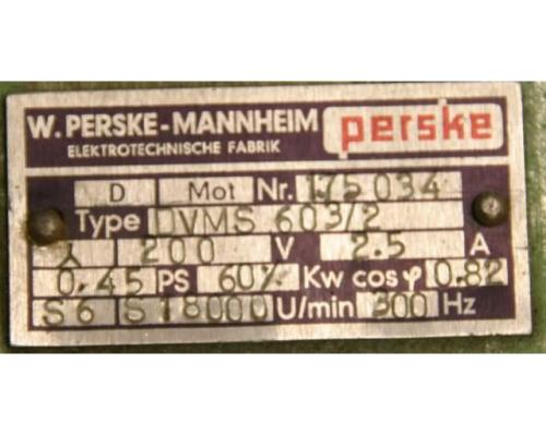 Fräsmotor für Kantenbearbeitungsmaschinen von Perske – DVMS 603/2 - Bild 3
