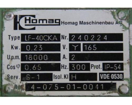 Fräsmotor für Kantenbearbeitungsmaschinen von Homag – LF-40CKA - Bild 8