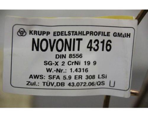 Schweißdraht 0,8 mm  Gewicht 15 kg von Krupp – NOVONIT 4316 - Bild 4