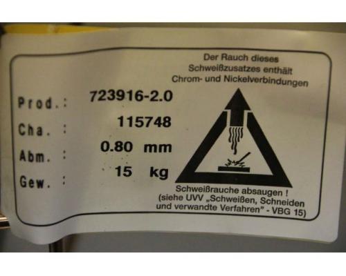Schweißdraht 0,8 mm  Gewicht 15 kg von Krupp – NOVONIT 4316 - Bild 5