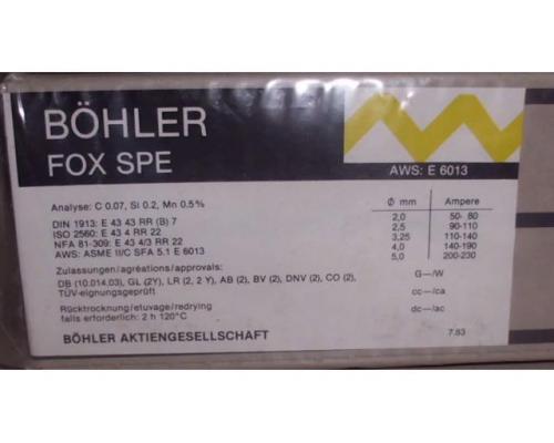 Stabelektroden Schweißelektroden 3,25 x 350 von Böhler – AWS: E 6013 - Bild 3