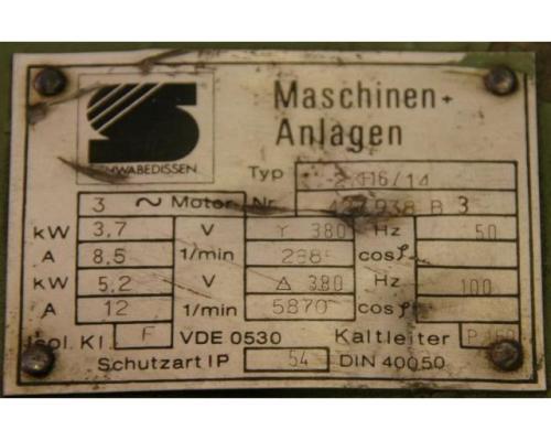 Fräsmotor für Kantenbearbeitungsmaschinen von Schwabedissen – 2KF16/14 - Bild 4