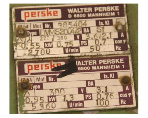 Fräsmotor für Kantenbearbeitungsmaschinen von Perske – DVMS2004/2 - Bild 3