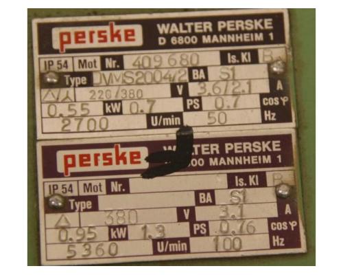 Fräsmotor für Kantenbearbeitungsmaschinen von Perske – DVMS2004/2 - Bild 6