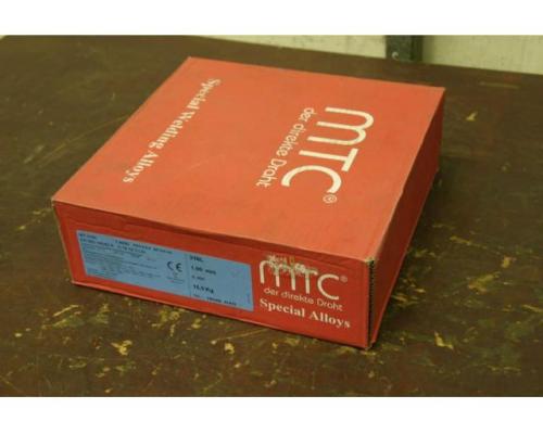 Schweißdraht 1 mm netto Gewicht 15 kg von MTC – MT-316L  1.4430  (1,0) - Bild 1