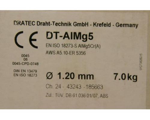 Schweißdraht 1,2 mm netto Gewicht 7 kg von DRA TEC – DT-AlMg5 (1,2) - Bild 2