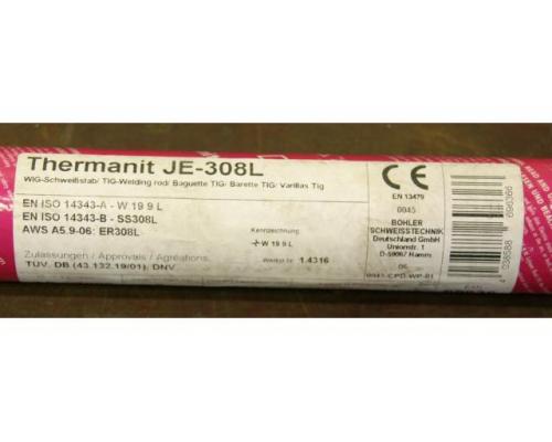 WIG-Schweißstab 5 kg von Böhler – Thermanit JE-308L (2,0) - Bild 2
