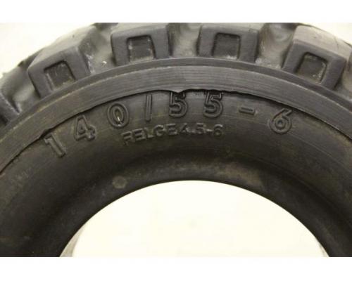 Vollgummi Reifen 2 Stück von Gumasol – 140/55-6 - Bild 4