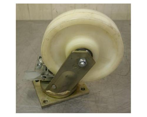 Schwerlastrolle lenkbar von Wicke – Rad-Durchmesser 250 x 60 mm - Bild 2