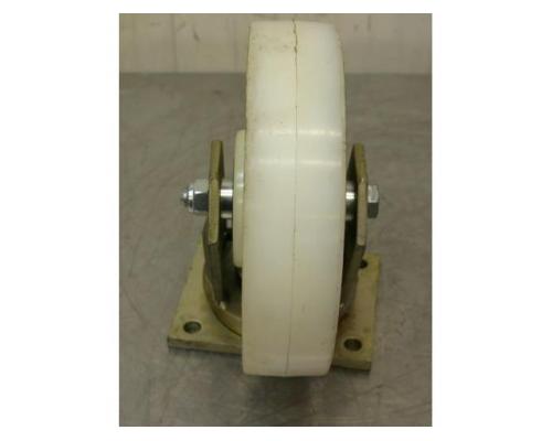 Schwerlastrolle lenkbar von Wicke – Rad-Durchmesser 250 x 60 mm - Bild 3