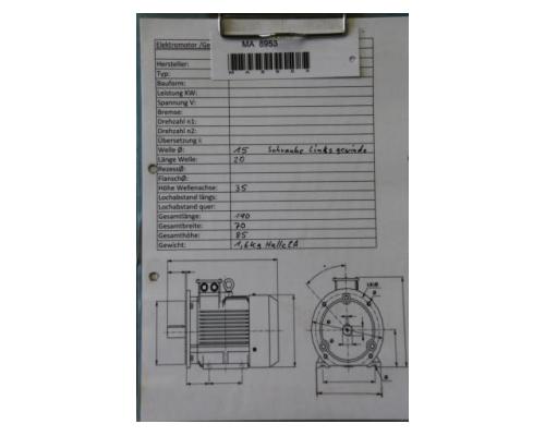 Fräsmotor für Kantenbearbeitungsmaschinen von Perske – KNS 21.05-2 - Bild 13