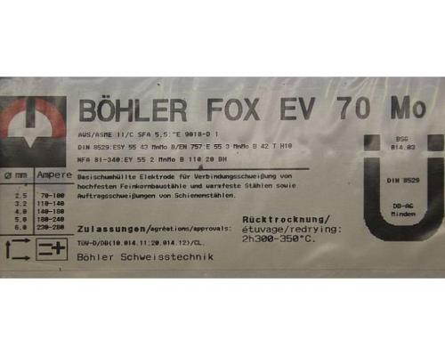 Stabelektroden Schweißelektroden 4,0 x 450 von Böhler – FOX EV 70 Mo - Bild 4