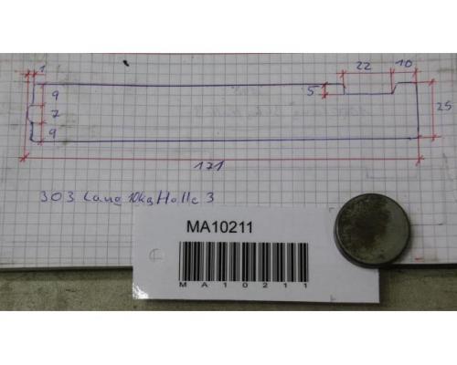 Abkantwerkzeug Gesenkwerkzeug 7×1 mm von unbekannt – Länge 303 mm - Bild 2