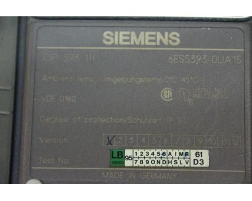 Bediengerät von Siemens – OP 393 - Bild 5