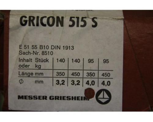 Stabelektroden Schweißelektroden 4,0 x 350 von Messer Griesheim – Gricon 515 S - Bild 5