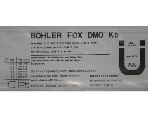 Stabelektroden Schweißelektroden 4,0 x 350 von Böhler – FOX DMO Kb - Bild 4