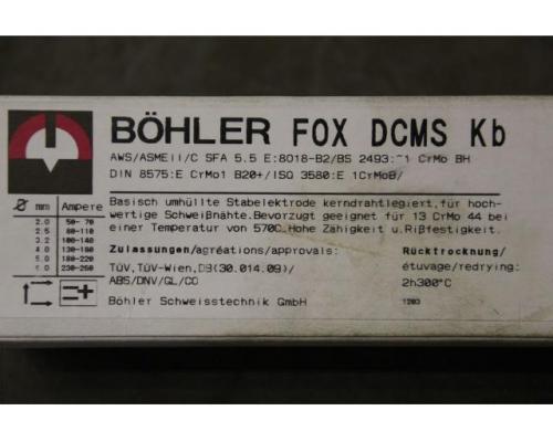 Stabelektroden Schweißelektroden 3,2 x 350 von Böhler – FOX DCMS Kb - Bild 10