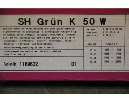 Stabelektroden Schweißelektroden 4,0 x 450 von Thyssen – SH Grün K 50 W - Bild 9
