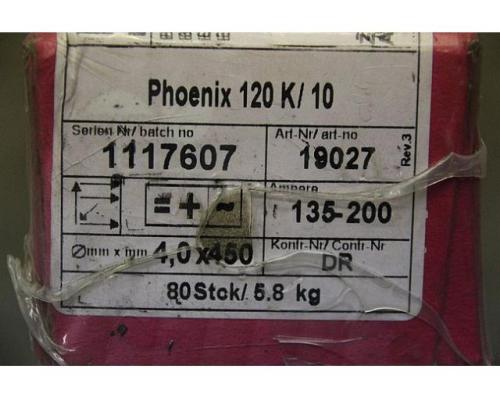 Stabelektroden Schweißelektroden 4,0 x 450 von Thyssen – Phoenix 120 K/10 - Bild 5