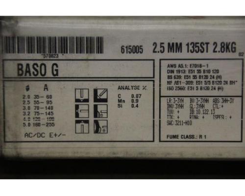 Stabelektroden Schweißelektroden 2,5 x 350 von Sahara – BASO G - Bild 4