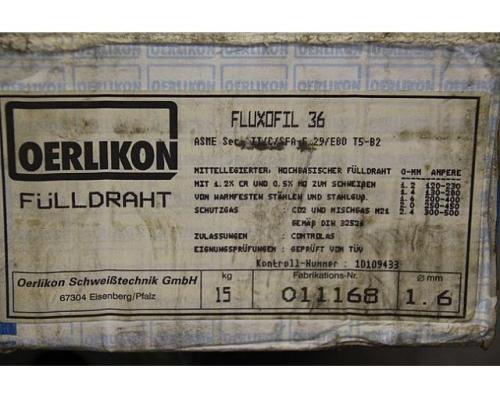 Schweißdraht 1,6 mm   Gewicht 15 kg von Oerlikon – Fluxofil 36 - Bild 4