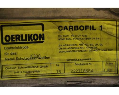 Schweißdraht 1,6 mm Gewicht 15 kg von Oerlikon – Carbofil 1 - Bild 4