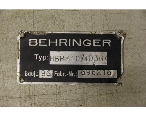 Nachschubgreifer von Behringer – HBP 310/403GA - Bild 14
