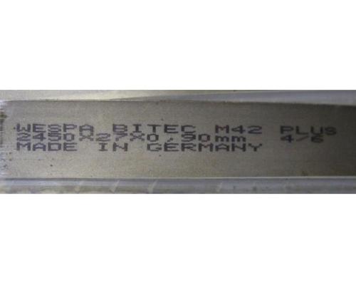 Metallbandsägeblatt 2450x27x0,9 mm von Wespa – BITEC M42 PLUS - Bild 2