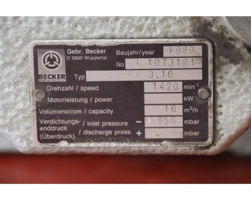 Vakuumpumpe 16 m³/h von Becker – VT 3.16 - Bild 4