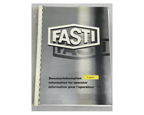 FASTI 81501 Betriebsanleitung für Universal Falzformer, Falzer - Bild 1
