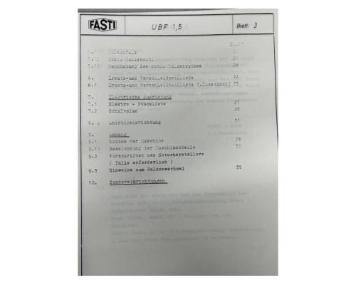 FASTI 81501 Betriebsanleitung für Universal Falzformer, Falzer - Bild 4