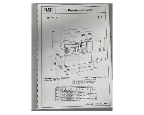 FASTI 502 - 10 - 2 Betriebsanleitung für Kreisschere mit Motorantrieb - Bild 5