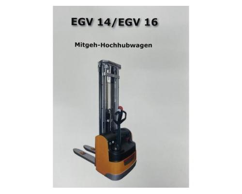 STILL EGV 14 / EGV 16 Betriebsanleitung, Wartungsanleitung, Elektroschal - Bild 3