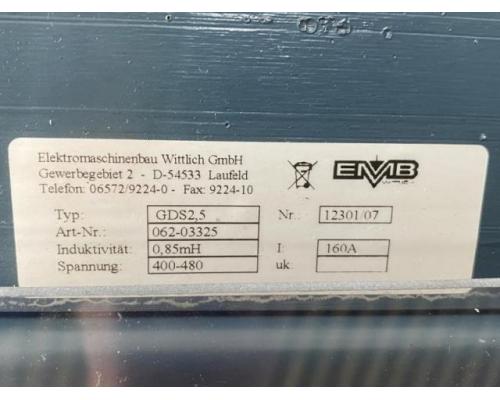 EMB WITTLICH GDS2,5 1 Phasen Netzdrossel, Drehstrom-Drosselspule, EMV- - Bild 6