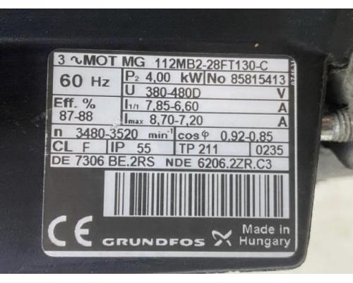 GRUNDFOS CR8-100 A-A-A-BUBE Vertikale mehrstufige Hochdruckkreiselpumpe - Bild 6