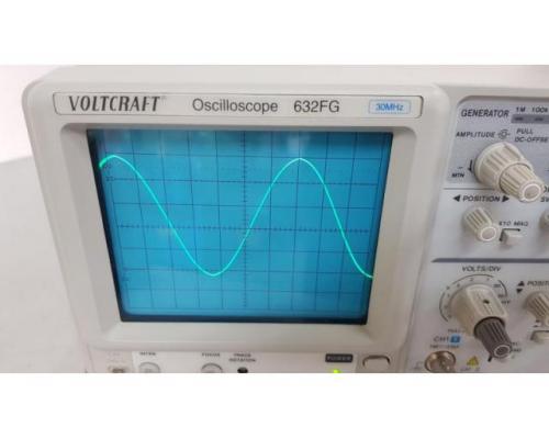 VOLTCRAFT 632FG 2 Kanal, 30MHz Analog- / Digital- Oszilloskop, Mes - Bild 6