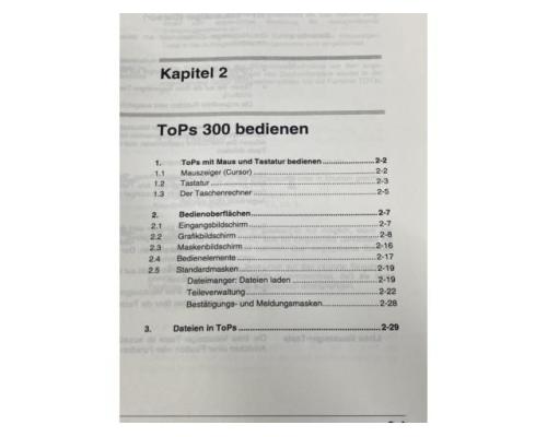 TRUMPF TC 500 R = TRUMATIC 500 Rotation Programmieranleitung, Handbuch für CNC Stanz Nibbe - Bild 4