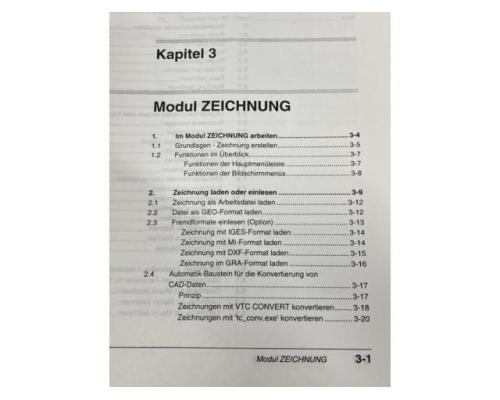 TRUMPF TC 500 R = TRUMATIC 500 Rotation Programmieranleitung, Handbuch für CNC Stanz Nibbe - Bild 5