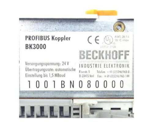 BECKHOFF BK3000 Profibus Koppler BK3000 BK3000 - Bild 2
