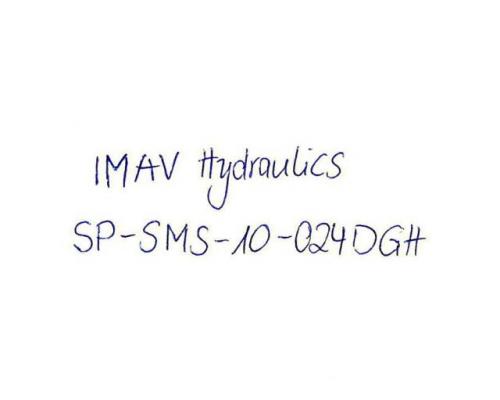 IMAV Hydraulics SP-SMS-10-024DGH Ventil SP-SMS-10-024DGH - Bild 2
