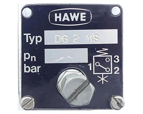 HAWE DG 2 MS Druckschalter DG 2 MS - Bild 2
