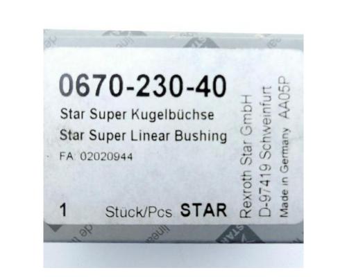 STAR 0670-230-40 Super Kugelbüchse 0670-230-40 - Bild 2