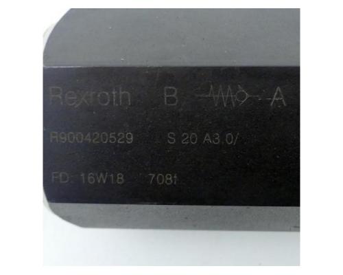 Rexroth R900420529 Rückschlagventil S20A3.0 R900420529 - Bild 2