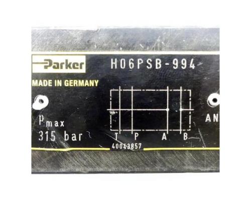 Parker ASB100AF1A4; H06PSB-994 Druckschalter ASB100AF1A4 mit Zwischenplatte H06PS - Bild 3