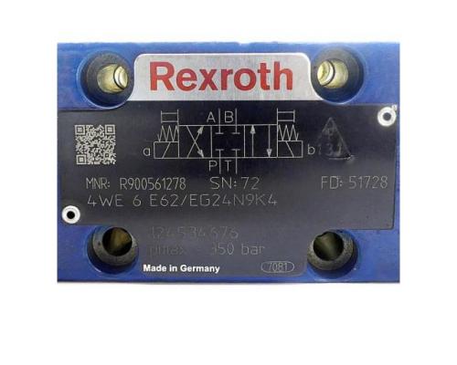 Rexroth R900561278 4/3-Wegeventil 4EW 6E62/EG24N9K4 R900561278 - Bild 2