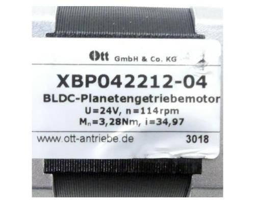 Ott Antriebe XBP042212-04 BLDC-Planetengetriebemotor XBP042212-04 - Bild 2