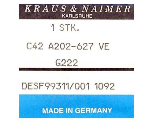 KRAUS & NAIMER C42 A202-627 VE Lasttrennschalter C42 C42 A202-627 VE - Bild 2